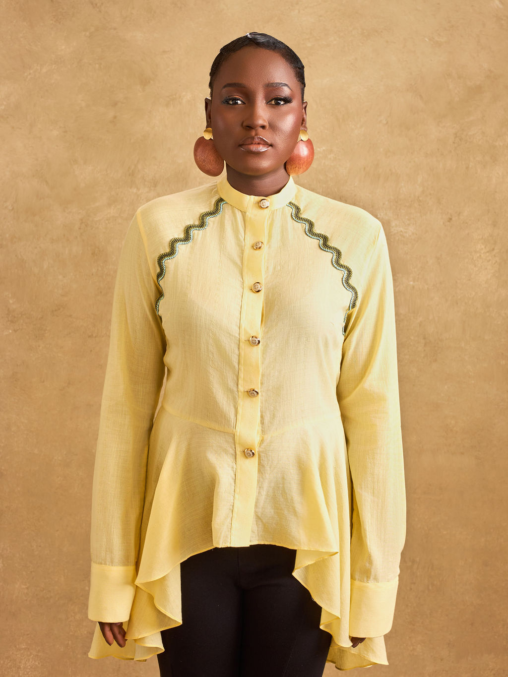 Anika Shirt Yellow