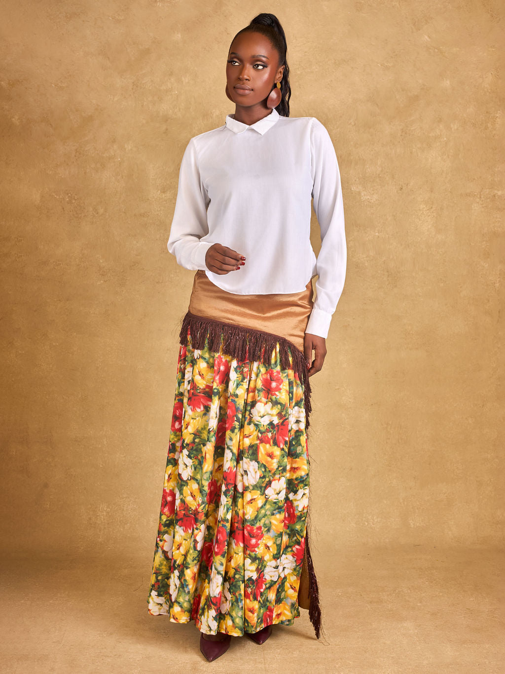 Harmoni Skirt - Brown