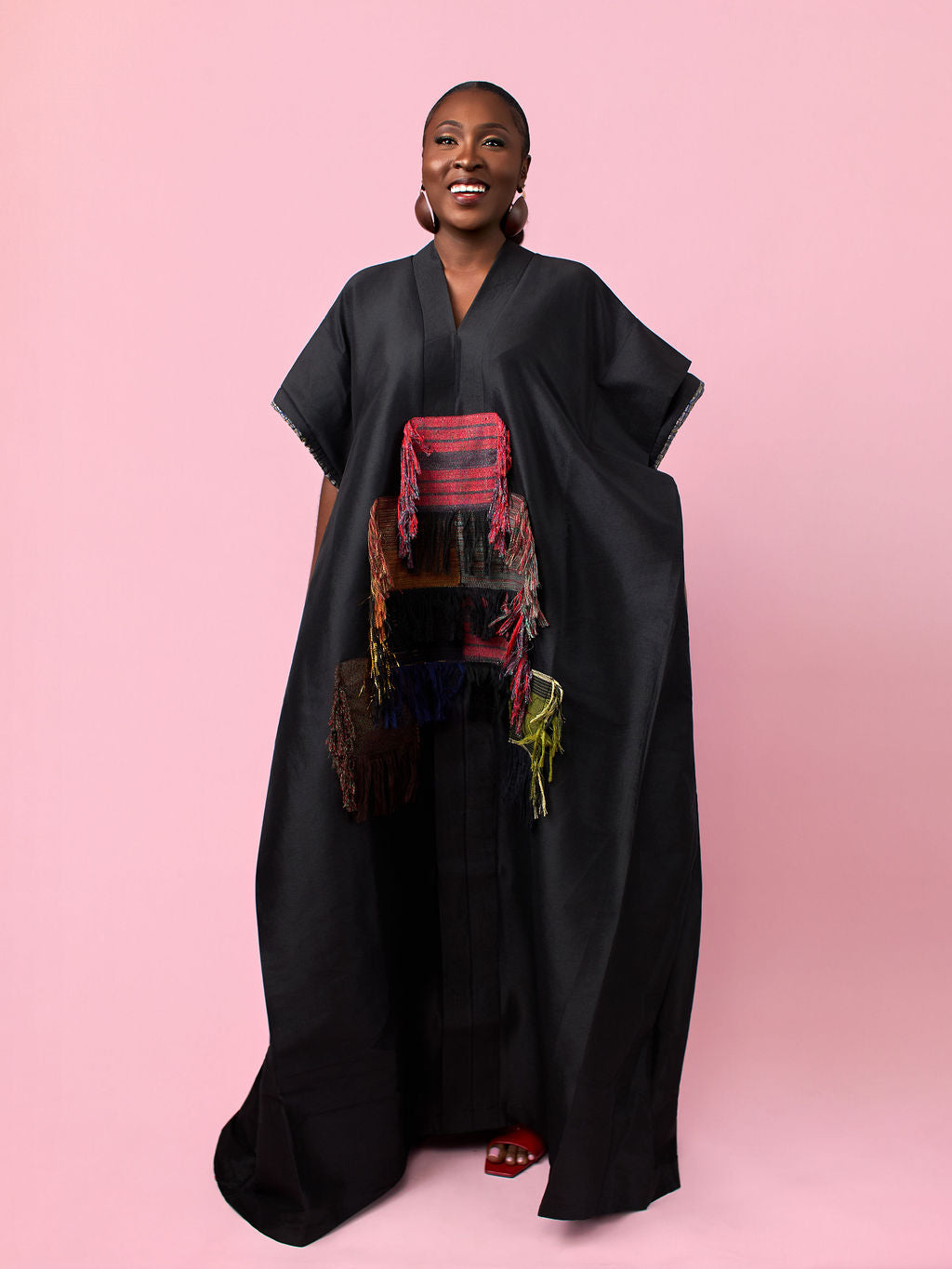 blue dress for baby girl Obaahemaa Boubou Black – Seraban Clothing Limited