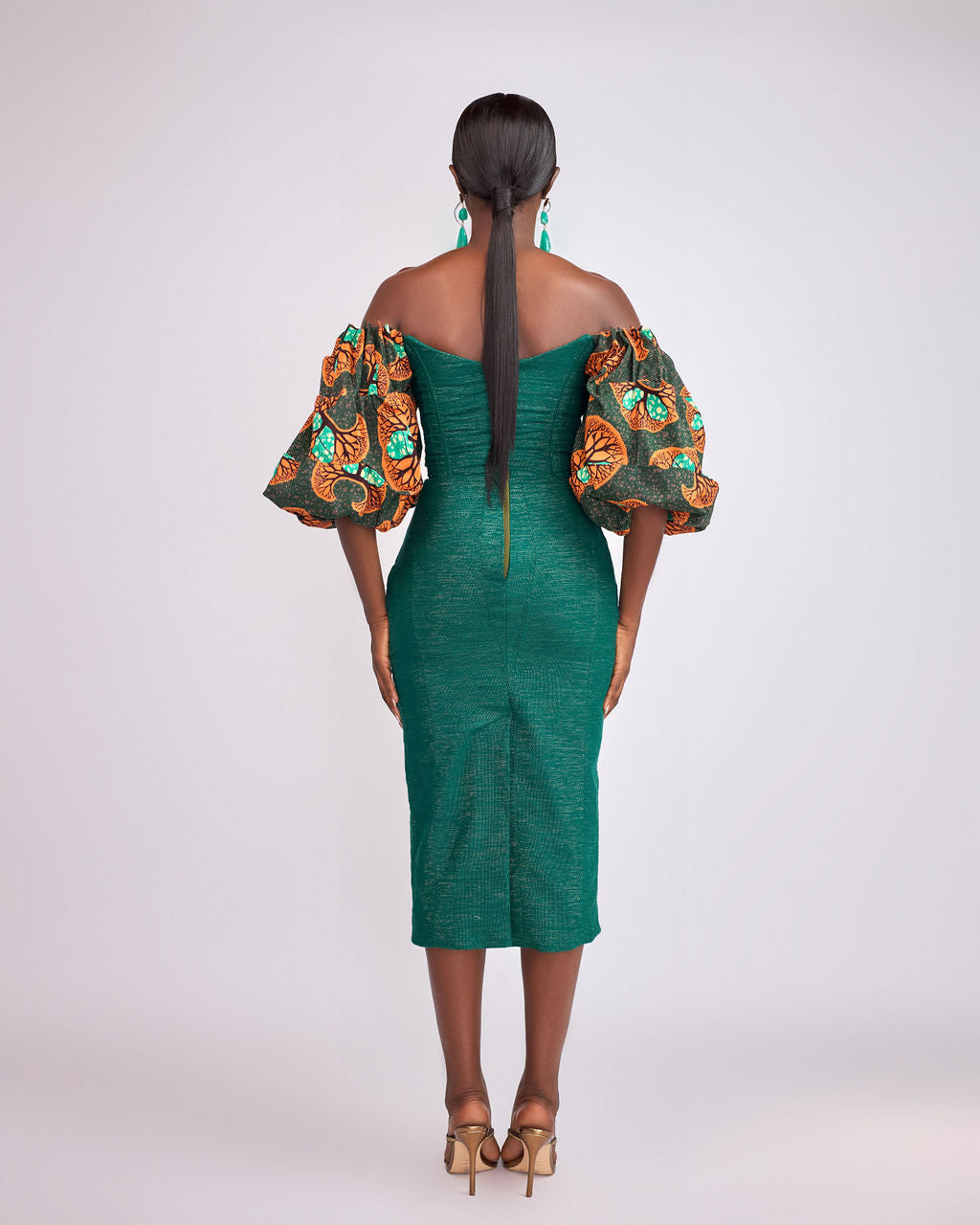 Ameera Dress Emerald