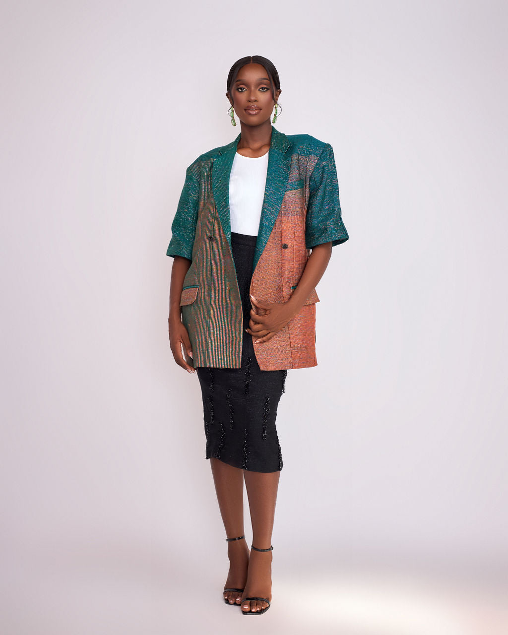 Kente Jacket Ombre