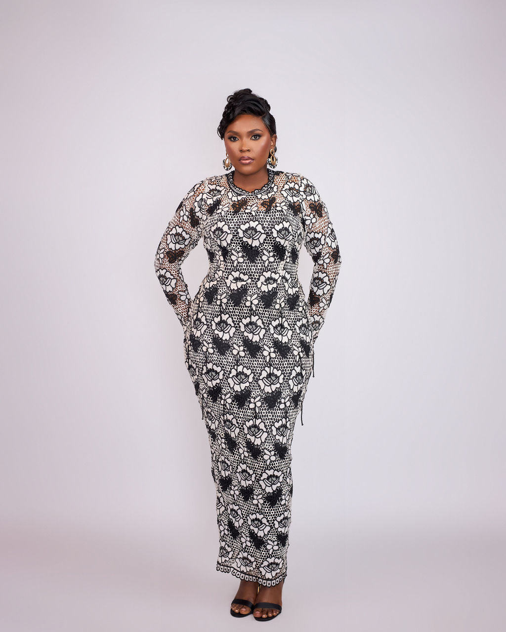 Nia Midi Length Dress