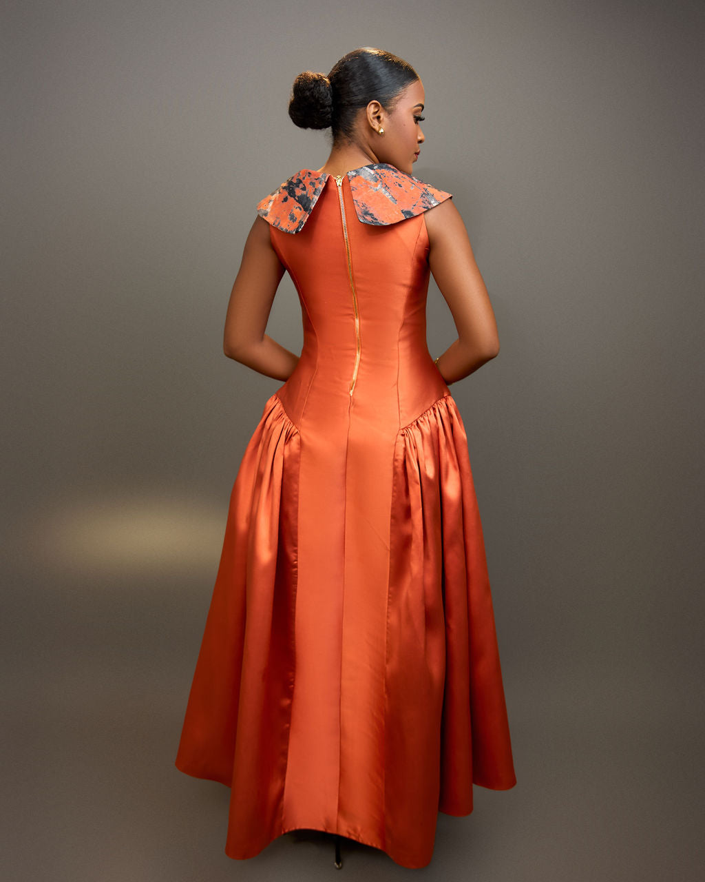 Naadei Dress Burnt Orange