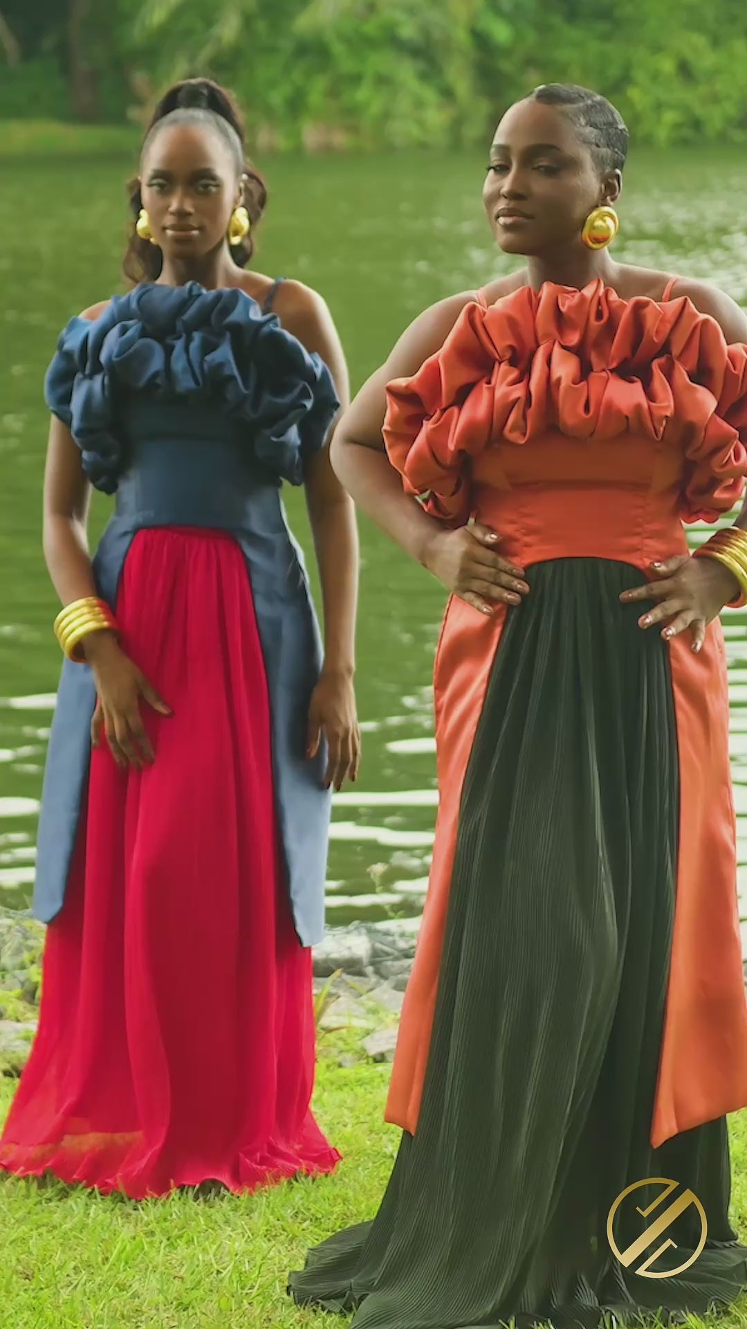 Bloom Top - Navy Blue