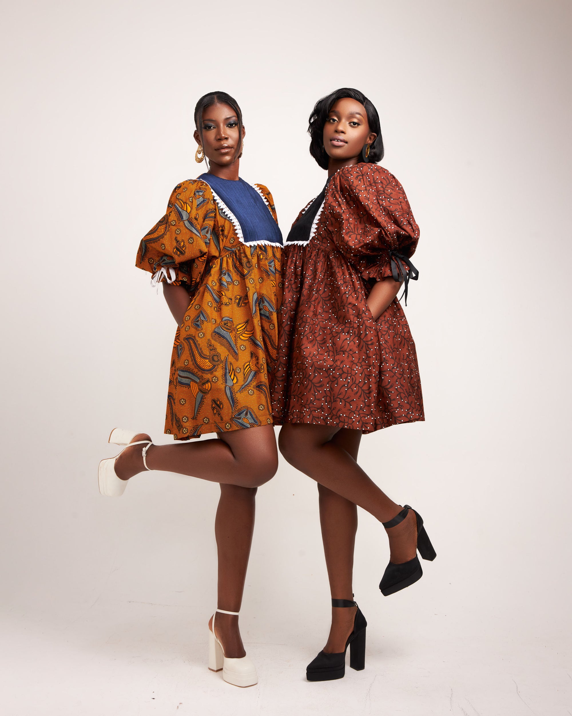 Baby Doll Dress - Yellow