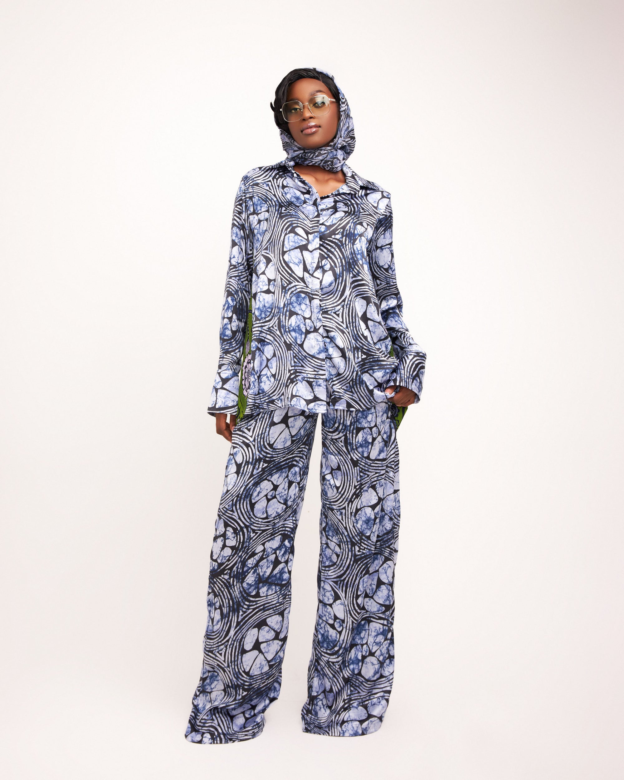 Preman Two Piece - Blue