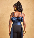 Bloom Top - Navy Blue