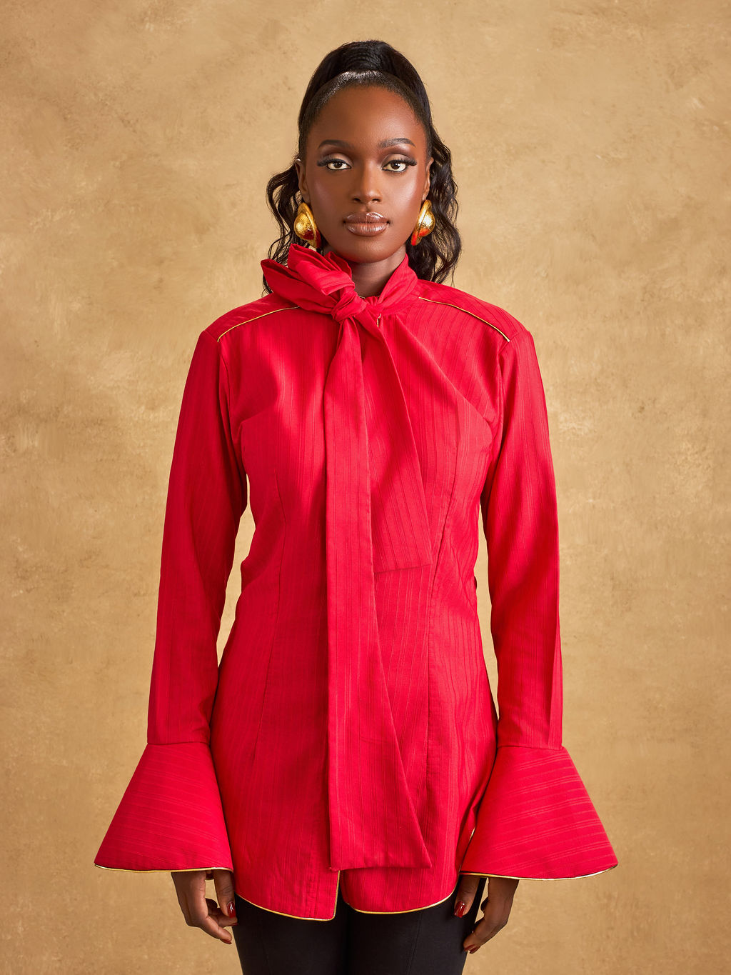 Zora Blouse Red