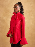 Zora Blouse Red
