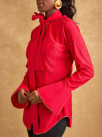 Zora Blouse Red