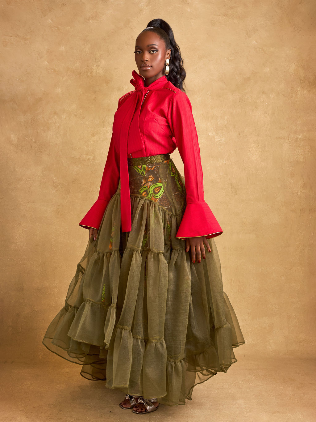 Adomaa Bubble Skirt