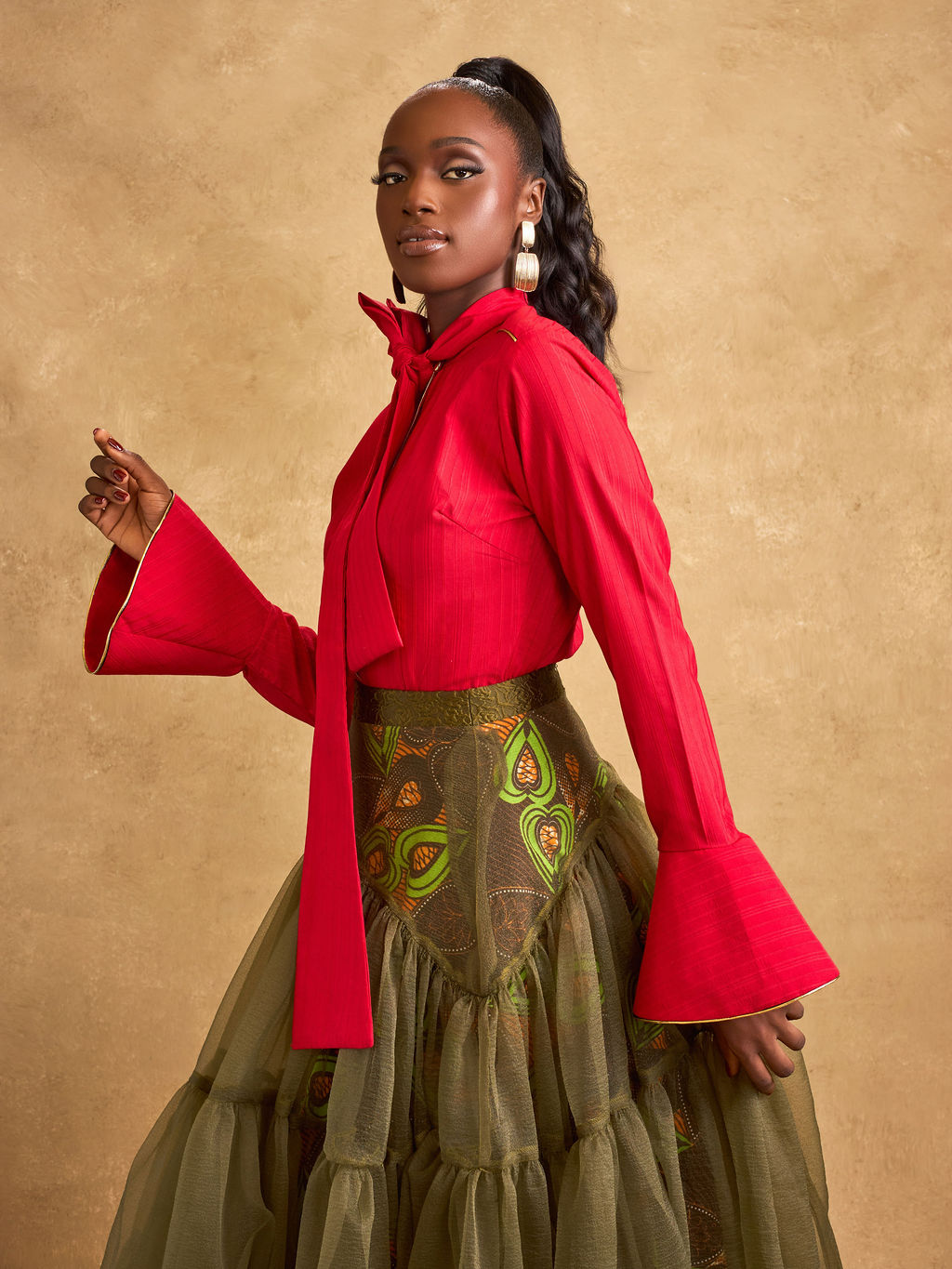 Adomaa Bubble Skirt