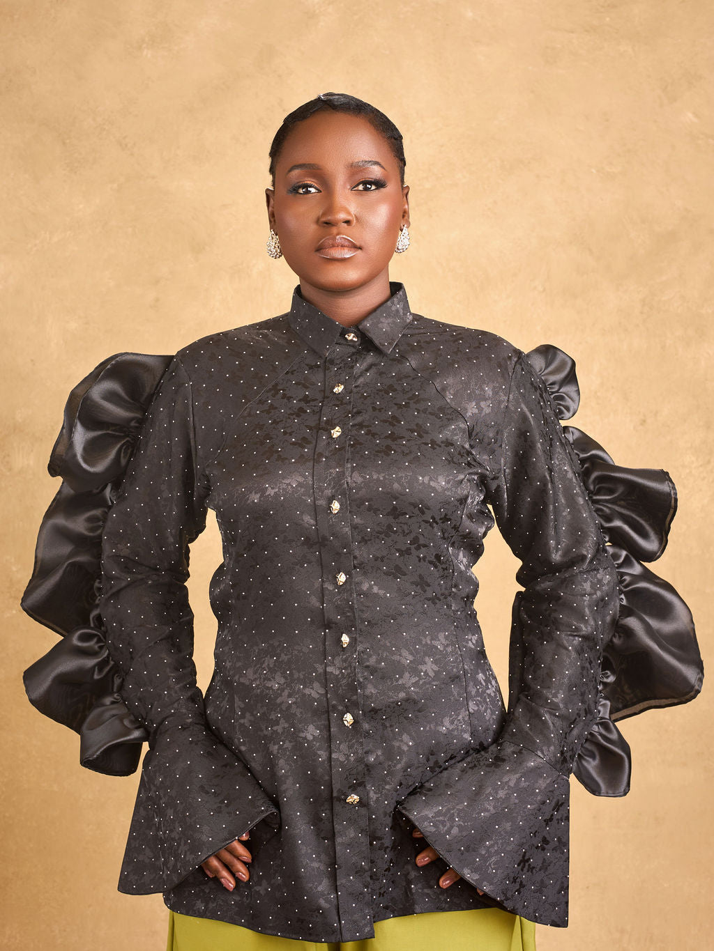 Aseda Shirt Black
