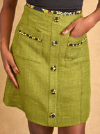 Dede A-Line Skirt Kente