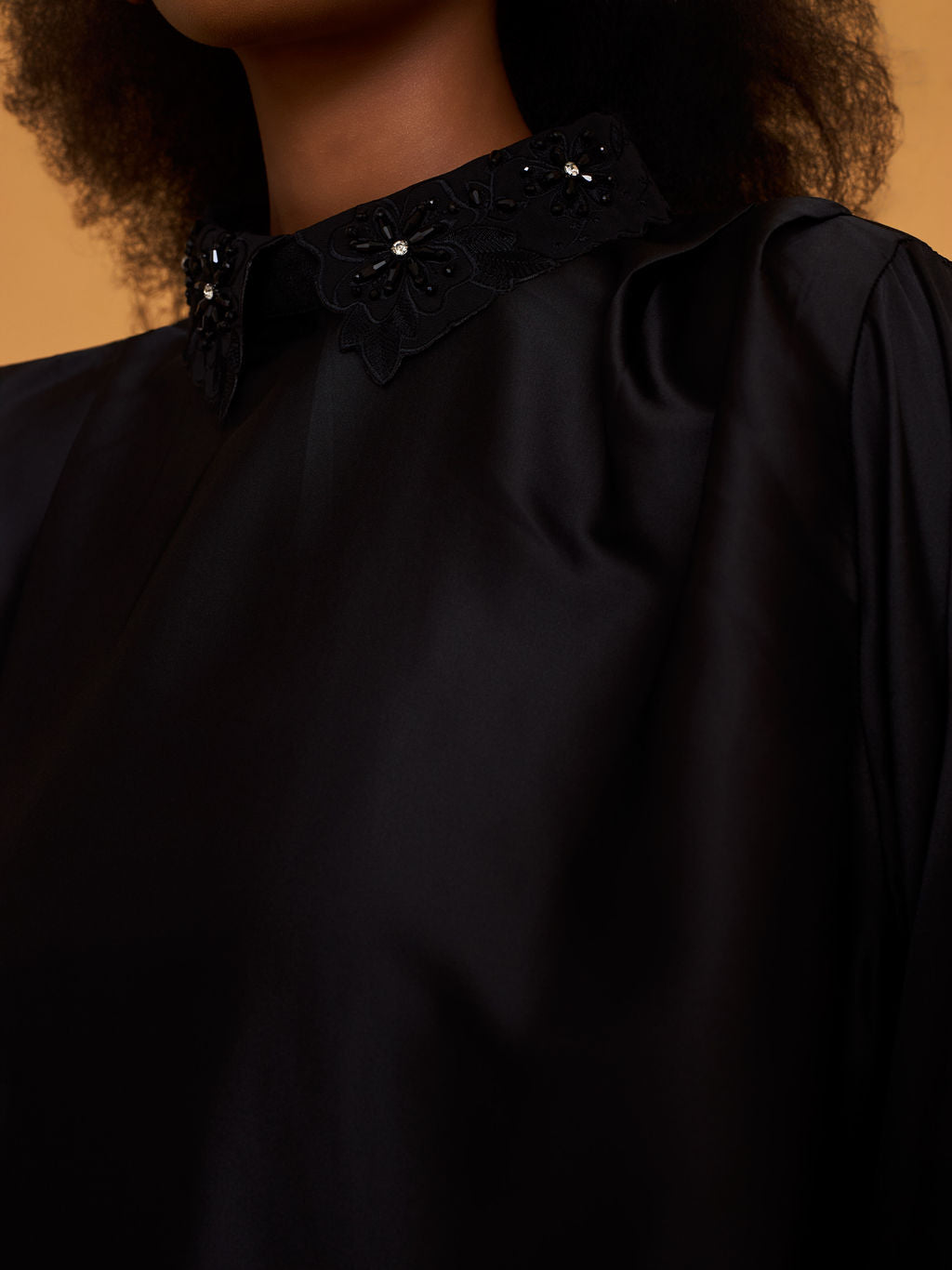 Blusa de burbujas plisada