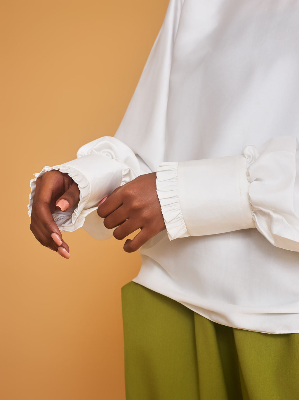 Blusa de burbujas plisada