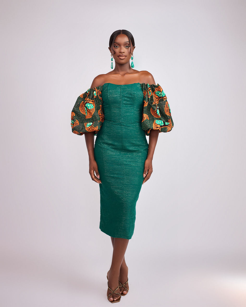 Ameera Dress Emerald