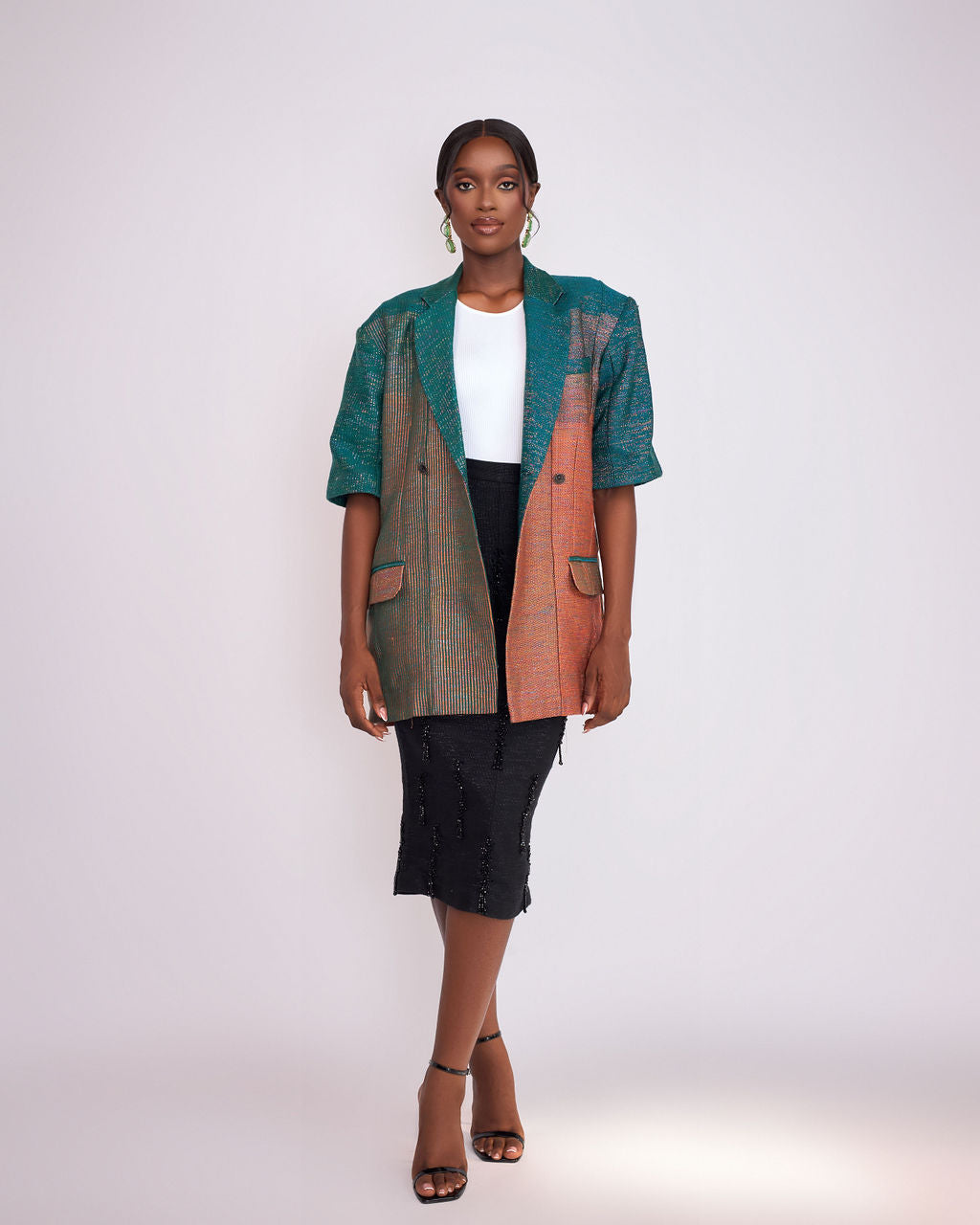 Kente Jacket Ombre