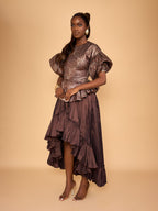 Amaara Blouse - Brown