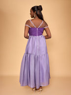 Minah Maxi Dress - Lilac