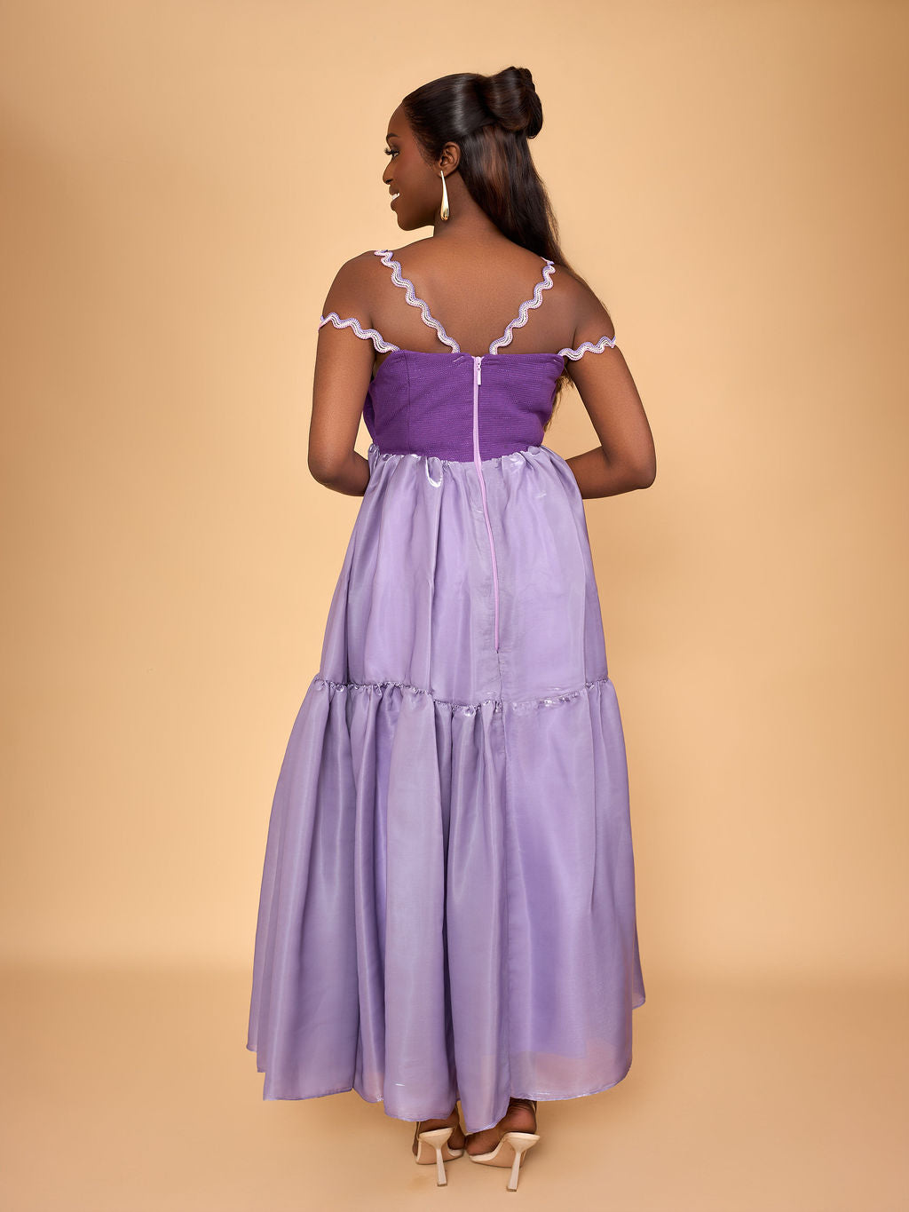 Minah Maxi Dress - Lilac