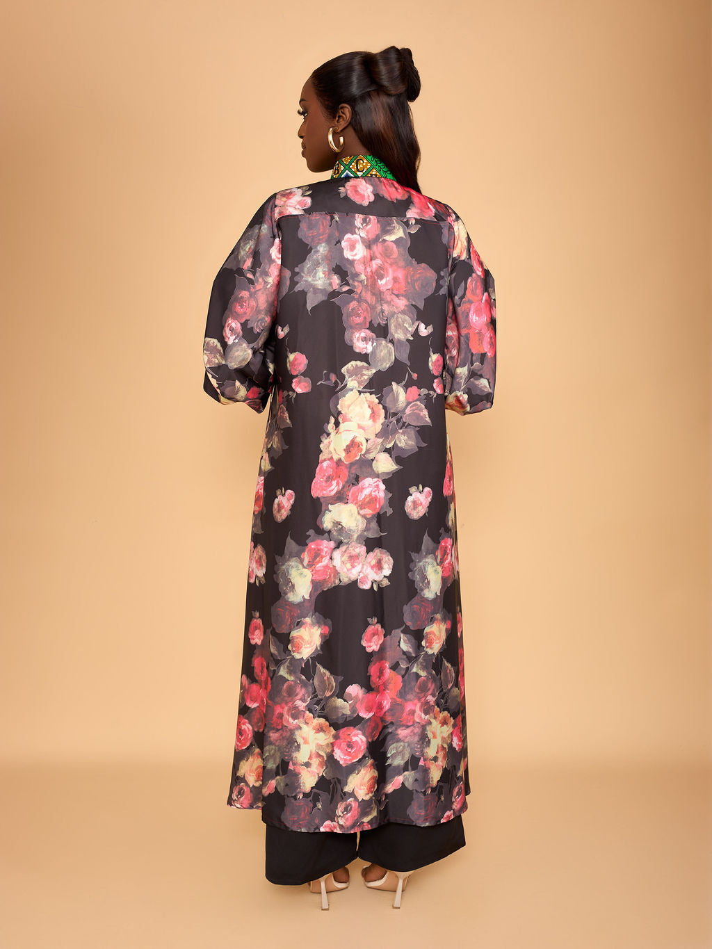 Elara Maxi Shirt Dress