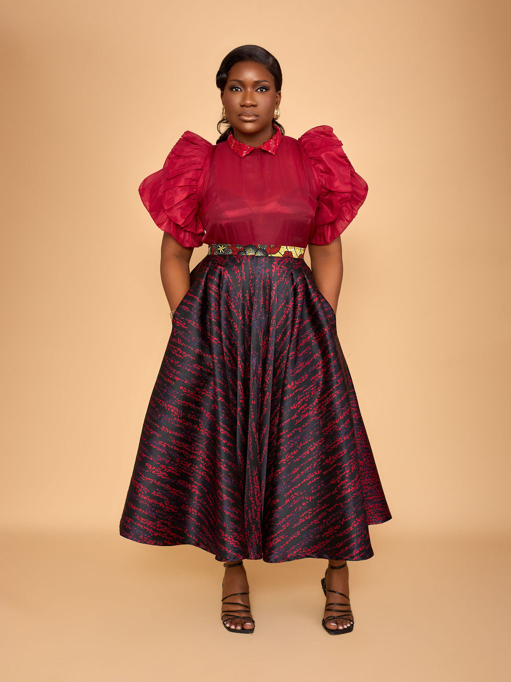 Cherry Full Skirt