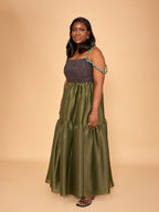 Minah Maxi Dress - Green
