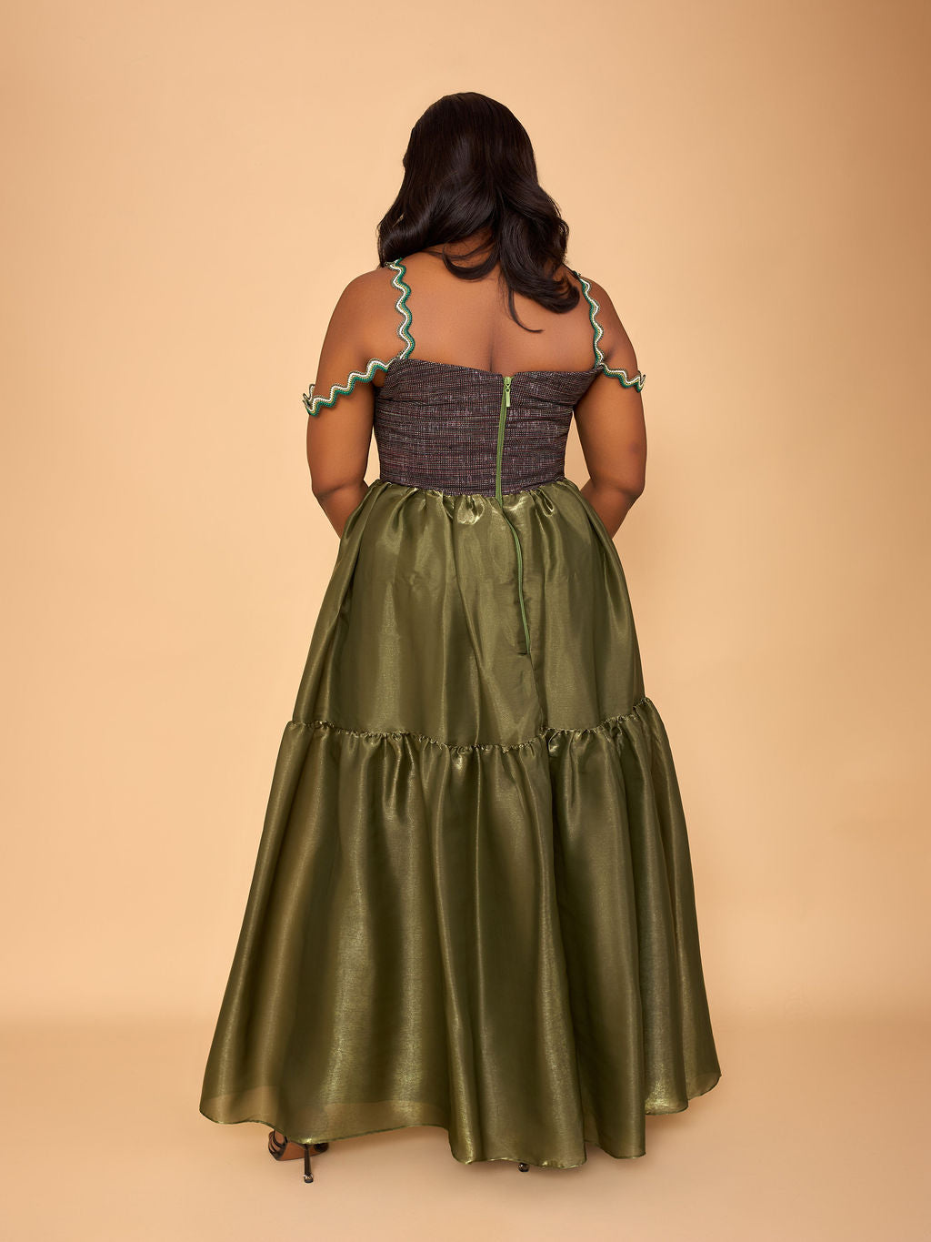 Minah Maxi Dress - Green