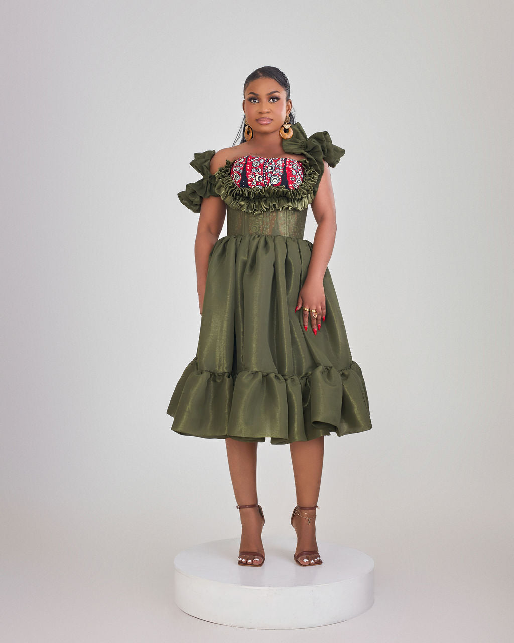 Shidaa Midi Dress