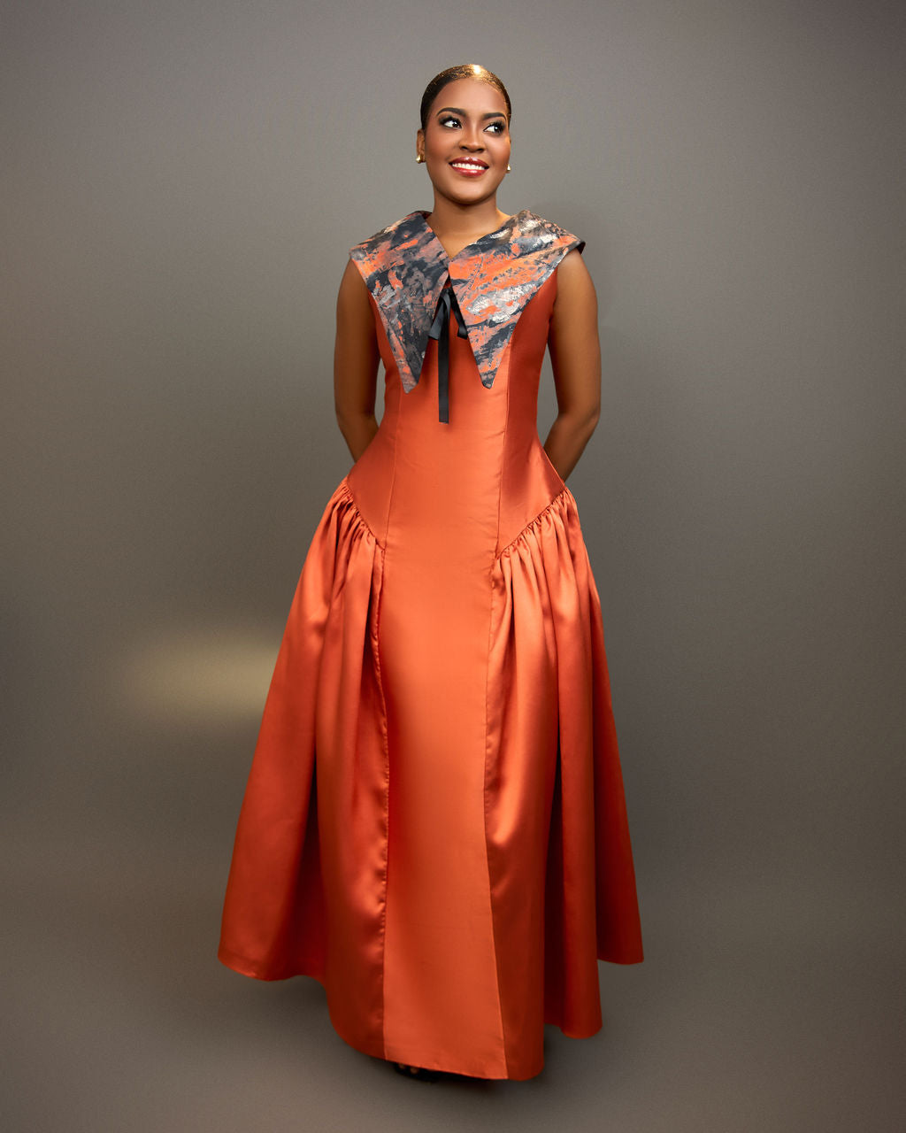 Naadei Dress Burnt Orange