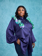 Buttercup Blouse - Blue