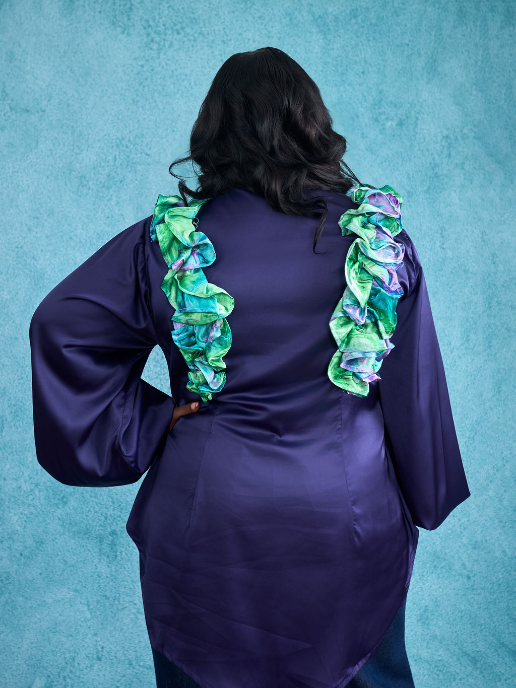 Buttercup Blouse - Blue