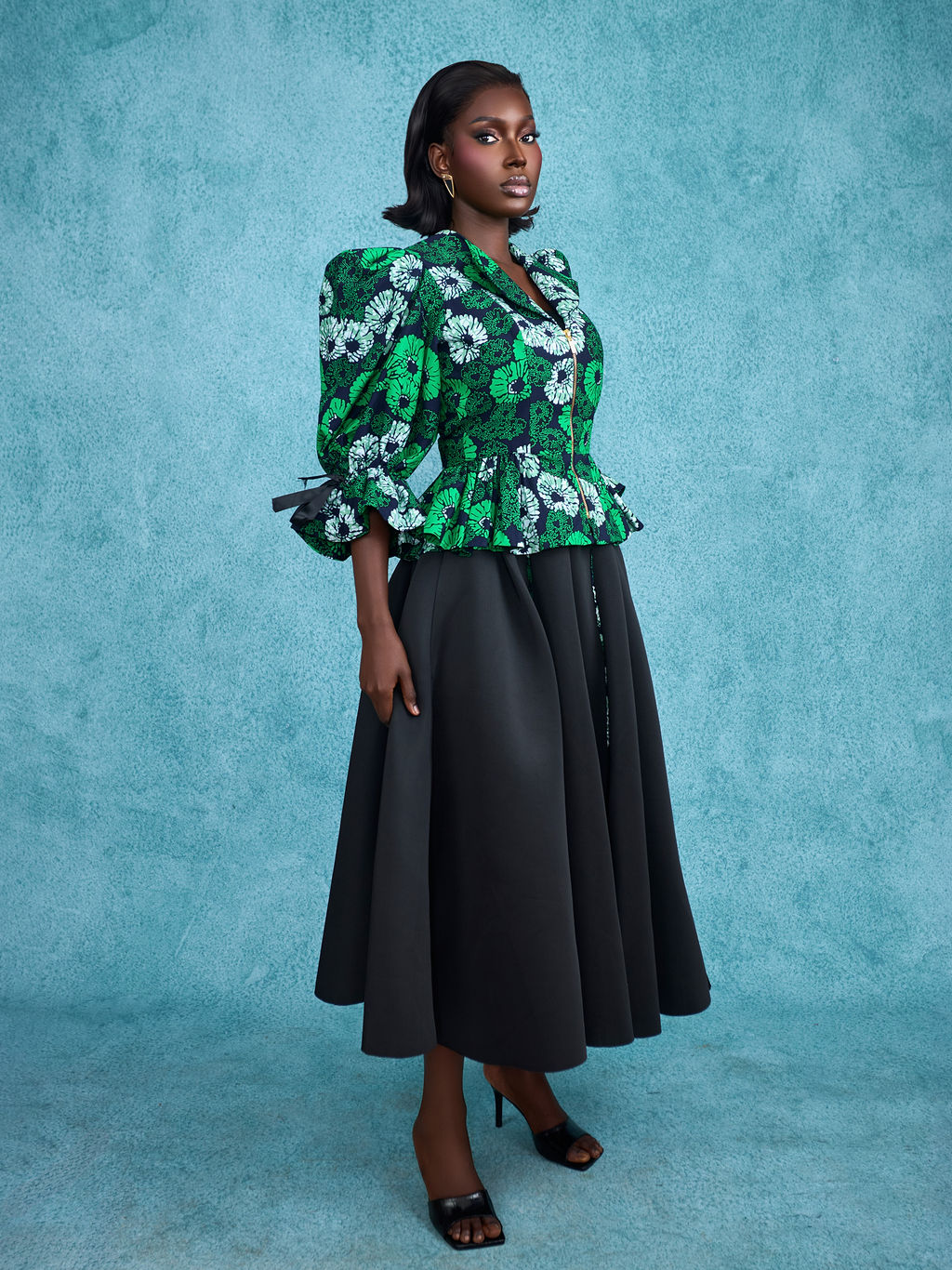 Signature Blouse - Pine