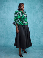 Signature Blouse - Pine