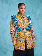 Buttercup Blouse - Curry
